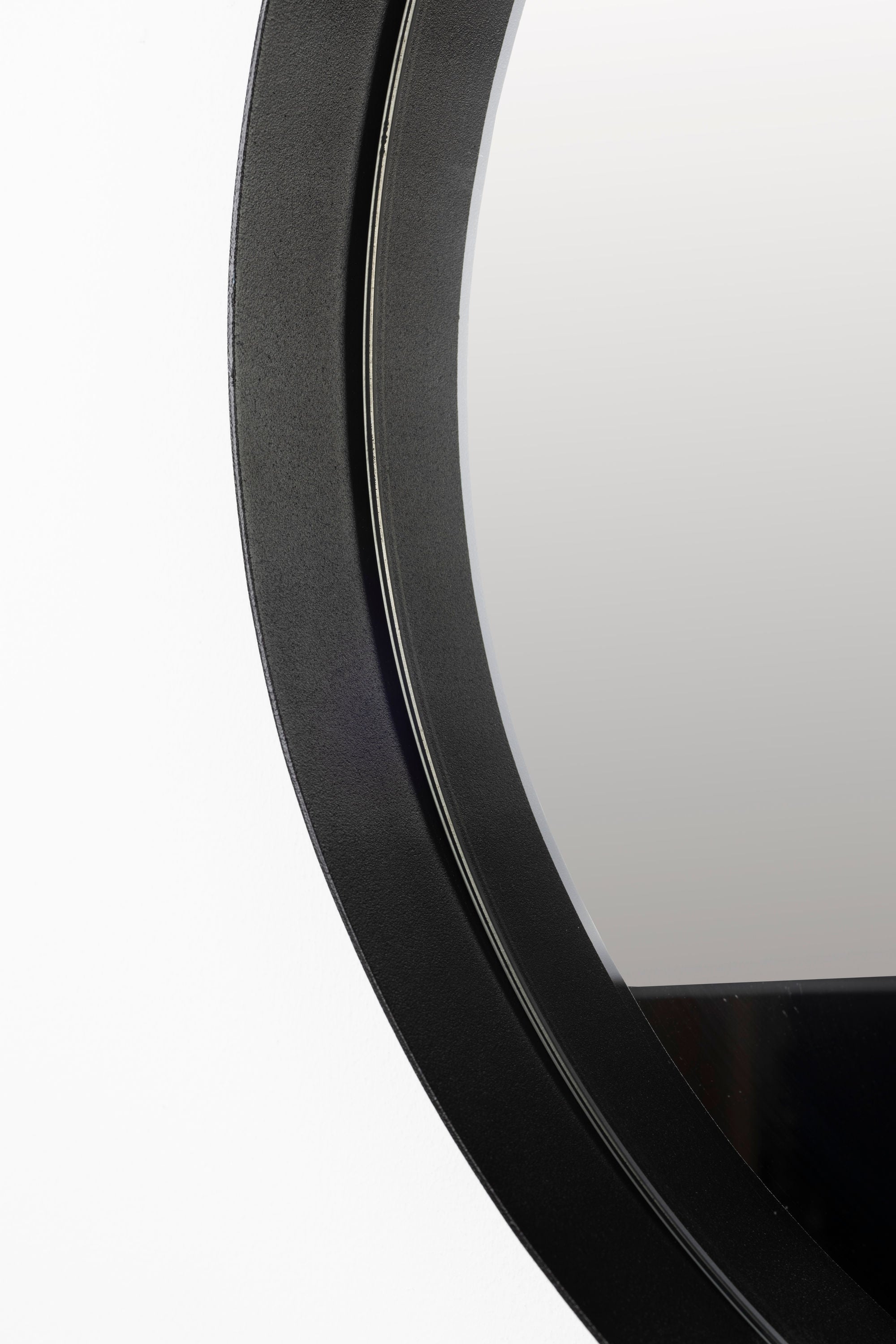 Zuiver Bubbles Dark Brown Round Wall Mirror